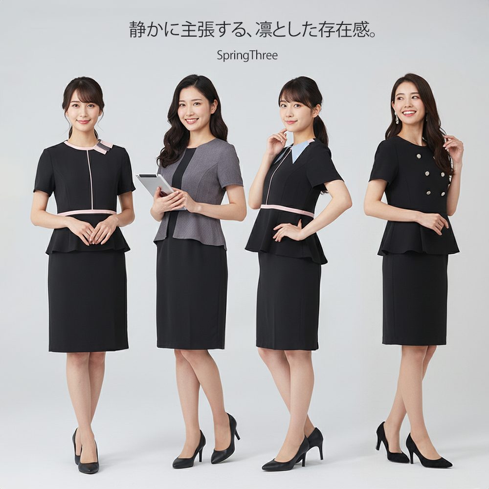 サロン・クリニック向けユニフォームSpring Three(スプリングスリー）